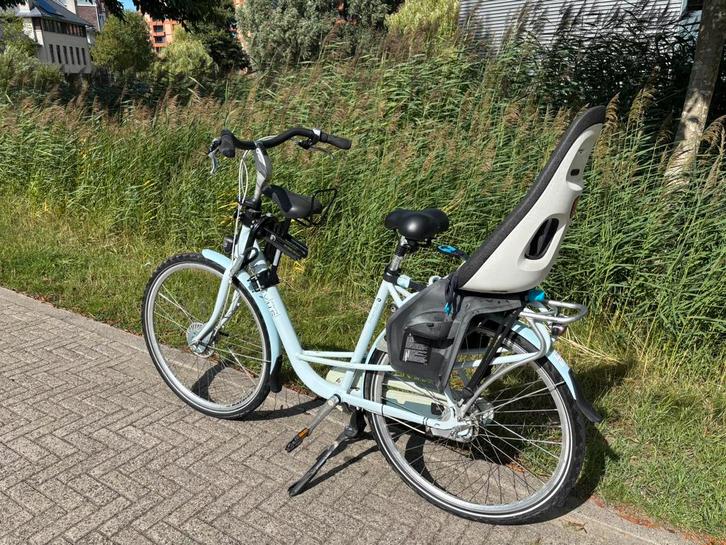 Batavus mambo mama fiets, Fietsen en Brommers, Fietsen | Dames | Moederfietsen, Zo goed als nieuw, Batavus, 50 tot 53 cm, 2 zitjes