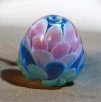 Lampwork Glaskraal Bloem - 19mm, Hobby en Vrije tijd, Kralen en Sieraden maken, Ophalen of Verzenden, Nieuw, Kraal