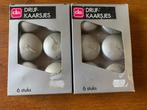 2 Dozen (12 stuks) "DA" 'Drijfkaarsjes' Kleur: Zilver Nieuw, Ophalen of Verzenden, Nieuw, Overige materialen, Minder dan 25 cm