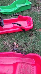 sneeuw sleeën 3x samen €15.00 per stuk € 7.50, Ophalen, Rem, Gebruikt, Kunststof