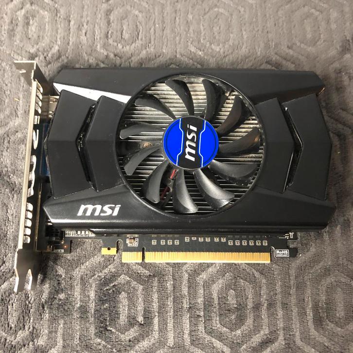 MSI Nvidia GeForce GTX 750 Ti GPU – 2GB GDDR5, Computers en Software, Videokaarten, Gebruikt, Nvidia, PCI-Express 3.0, GDDR5, HDMI