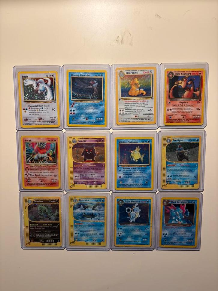 Vintage Pokemon collecite - Zeldzaam, Hobby en Vrije tijd, Verzamelkaartspellen | Pokémon, Gebruikt, Meerdere kaarten, Foil, Ophalen of Verzenden