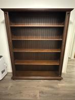 Antieke Bruine Boekenkast - Prima Staat!, Huis en Inrichting, Ophalen, Met plank(en), 100 tot 150 cm, Zo goed als nieuw