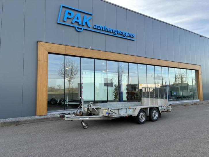 Tweedehands Ifor-Williams Machinetransporter ..., Auto diversen, Aanhangers en Bagagewagens