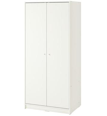IKEA KLEPPSTAD kledingkast – wit, 79x176 cm beschikbaar voor biedingen