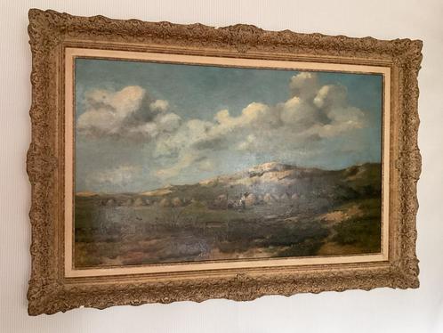 Willem Knip - Duinlandschap Texel, Antiek en Kunst, Kunst | Schilderijen | Klassiek, Ophalen of Verzenden