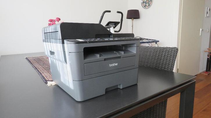 Brother Laserprinter MFC-L2710DW, Computers en Software, Printers, Gebruikt, Printer, Laserprinter, Kopieren, Scannen, Zwart-en-wit printen