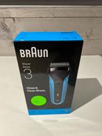 Braun 310 Series 3 foliescheerapparaat zwart/blauw nat/droog, Ophalen of Verzenden, Nvt, Nvt, Nvt