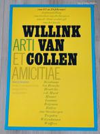 Affiche Willink van Collen - Tentoonstelling. Ontwerp Escher, Ophalen of Verzenden, Zo goed als nieuw, Overige onderwerpen