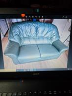 *** Leren 2,5 zits bank ***, Huis en Inrichting, Banken | Bankstellen, Ophalen, Minder dan 75 cm, 150 tot 200 cm, Tweepersoons