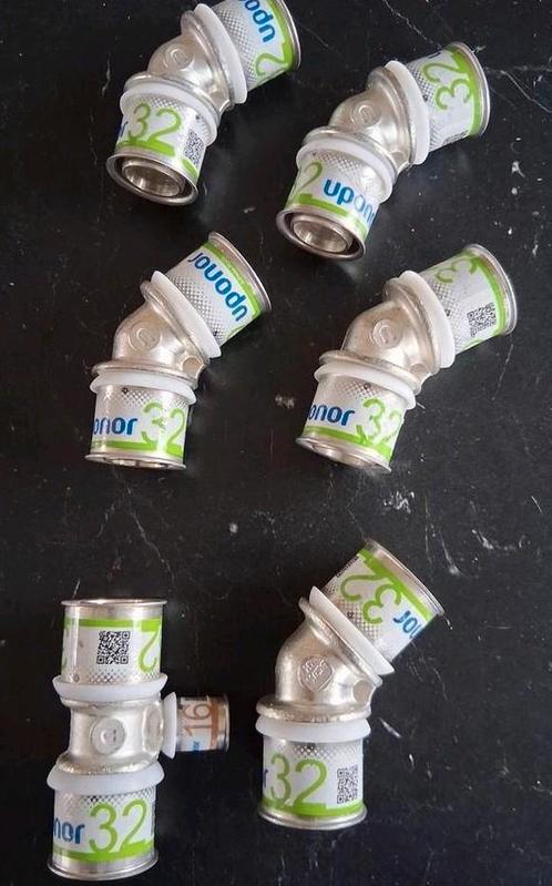 uponor s press plus 32 mm perskoppelingen met +/- 6 m buis, Doe-het-zelf en Verbouw, Verwarming en Radiatoren, Nieuw, Overige typen
