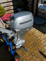 Honda 15pk 4 takt, Watersport en Boten, Buiten- en Binnenboordmotoren, Benzine, Buitenboordmotor, Viertaktmotor, Zo goed als nieuw