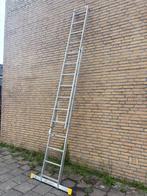Alluminium ladder, Doe-het-zelf en Verbouw, Ladders en Trappen, Ophalen, Gebruikt, 4 meter of meer