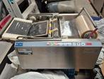 Klappack machine met 2 rollen, Ophalen
