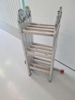 Aluminium Ladder / Trap - Opvouwbaar, Ophalen, Gebruikt