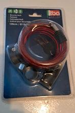 Fietsslot, 120 cm / 12 mm, Ophalen of Verzenden, Nieuw, Kabelslot