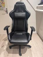 DX Racer Gaming Stoel zwart gebruikt, Gebruikt, Zwart, Ophalen of Verzenden, Gaming bureaustoel