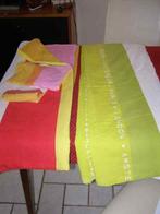 Tweepersoons dekbedovertrek met strepen, Ophalen of Verzenden, Gebruikt, Tweepersoons, Dekbedovertrek