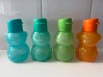 Tupperware - dieren drinkflessen - eco - 350 ml, Ophalen of Verzenden, Gebruikt, Groen, Beker of Kan