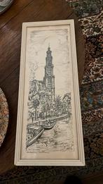 Kokie Molsbergen pentekening Westertoren Amsterdam, Ophalen of Verzenden