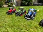 Bruder speelgoed tractoren John Deere, New Holland, Styer, Ophalen, Zo goed als nieuw