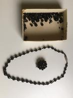 Gitten sluiting en halsketting., Sieraden, Tassen en Uiterlijk, Antieke sieraden, Ophalen, Overige materialen, Ketting