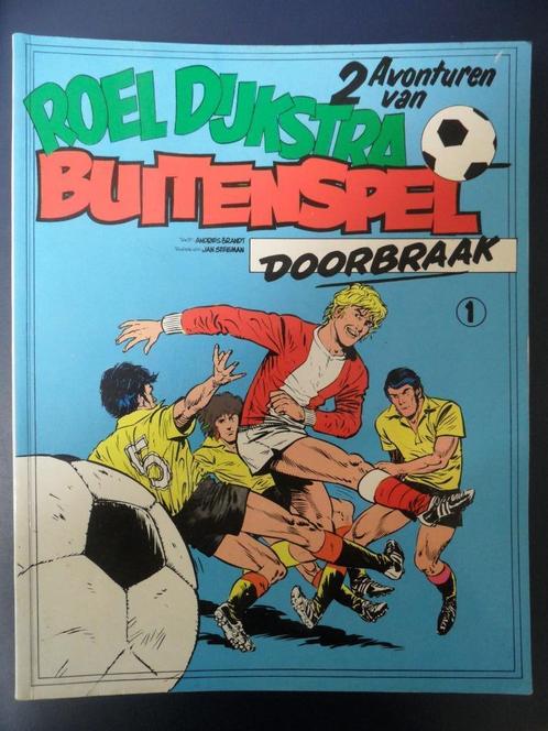 Roel Dijkstra. Voetbal Strip. 12 X, Boeken, Stripboeken, Gelezen, Eén stripboek, Ophalen of Verzenden