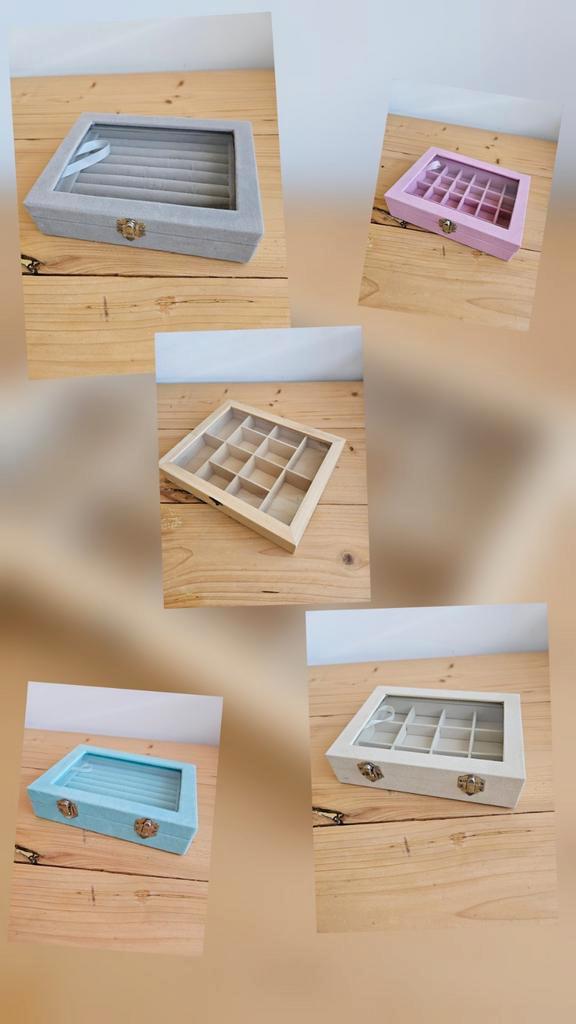 Sieradendoos - Diverse Maten & Kleuren, Sieraden, Tassen en Uiterlijk, Overige Accessoires, Nieuw, Ophalen of Verzenden