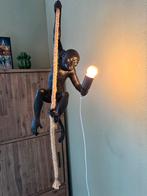 Zwarte aap hanglamp goede staat, Huis en Inrichting, Lampen | Hanglampen, Ophalen, Zo goed als nieuw, Minder dan 50 cm