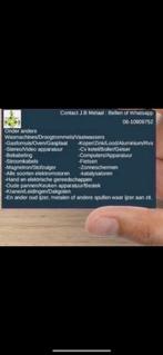 Gratis ophaalservice gebruikt/ defect witgoed en oud ijzer, Ophalen of Verzenden, Gebruikt