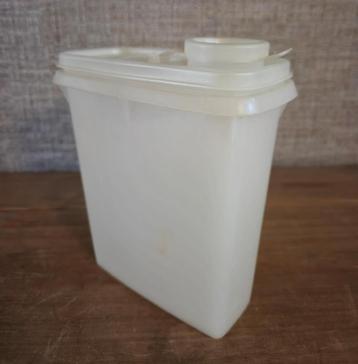 Tupperware voorraadbus met schenktuitdeksel 16 x 14 x 8cm beschikbaar voor biedingen