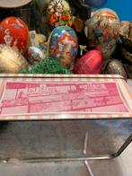 Vintage HEMA Blikken Koektrommel, Verzamelen, Ophalen of Verzenden, Gebruikt, Koek(jes)