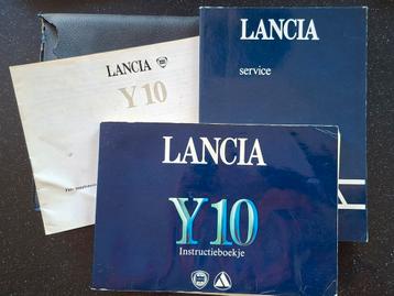 Lancia Y10 Instructieboekje / Handleiding Nederlandstalig beschikbaar voor biedingen