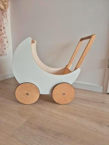 Oohnoo poppenwagen houten poppenwagen beschikbaar voor biedingen