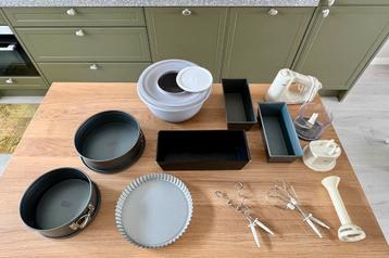 Complete bakset KAISER + Braun mixer – 7-delig beschikbaar voor biedingen