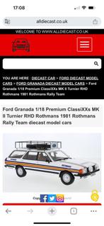Gezocht ford granada station 1:18, Hobby en Vrije tijd, Modelauto's | 1:18, Ophalen of Verzenden, Zo goed als nieuw