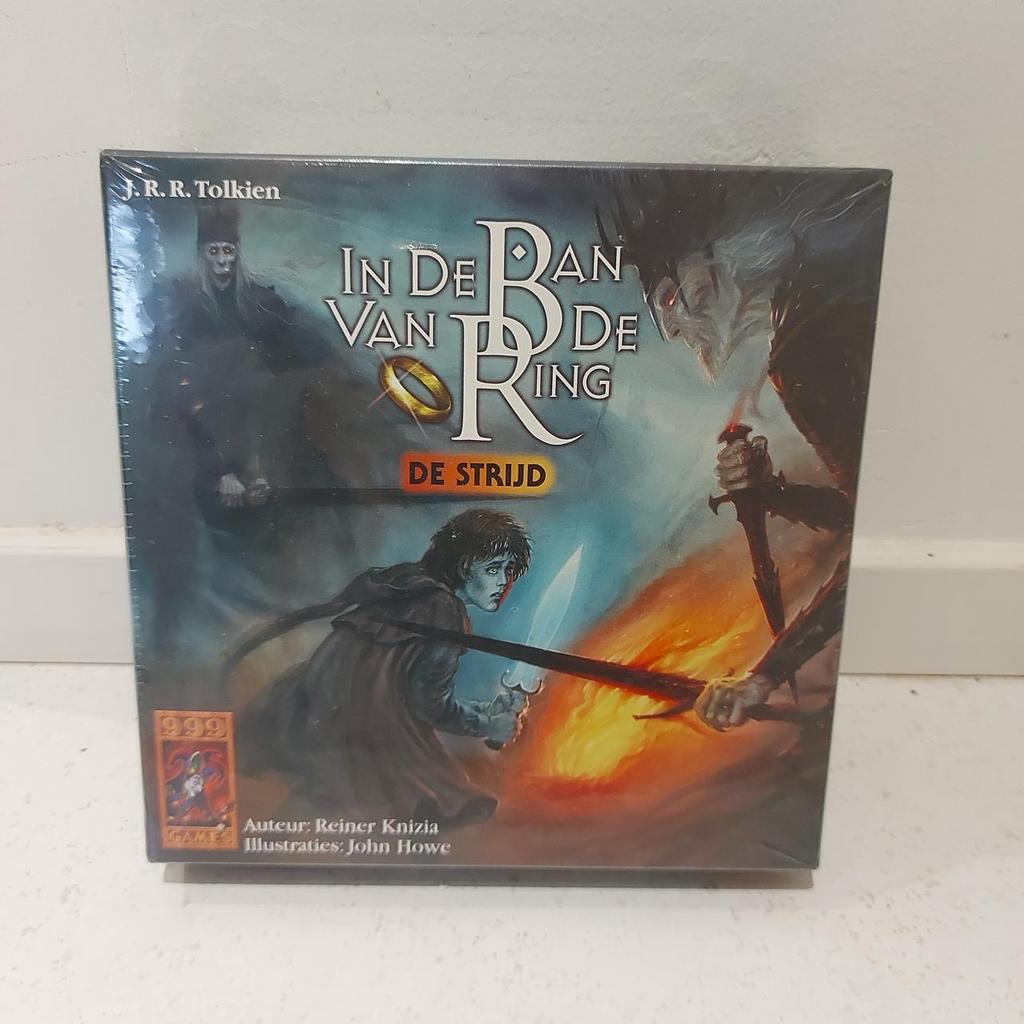 NIEUW - In de Ban van de Ring: De Strijd - Reiner Knizia, Hobby en Vrije tijd, Een of twee spelers, Ophalen of Verzenden, Nieuw
