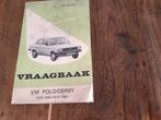 VW vraagbak VW polo / Derby jaren 1975; 1981; 1977; 1981, Ophalen of Verzenden