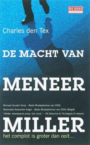 De macht van meneer Miller van Charles den Tex beschikbaar voor biedingen