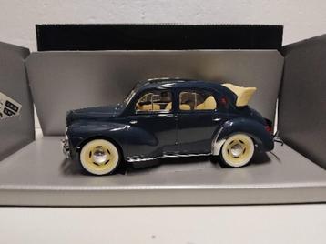 Renault 4 CV Decouvrable dark blue Solido metal 1:18 KRD beschikbaar voor biedingen