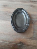 Ovale bordje, Antiek en Kunst, Antiek | Tin, Ophalen of Verzenden