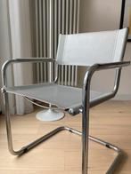 Vintage 80’s stoel, Huis en Inrichting, Stoelen, Ophalen, Gebruikt, Bauhaus, Leer