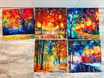 5 x kleurrijke kussenhoes. 5 x andere print 45 cm x 45 cm, Ophalen of Verzenden, Zo goed als nieuw, Onbekend, Onbekend