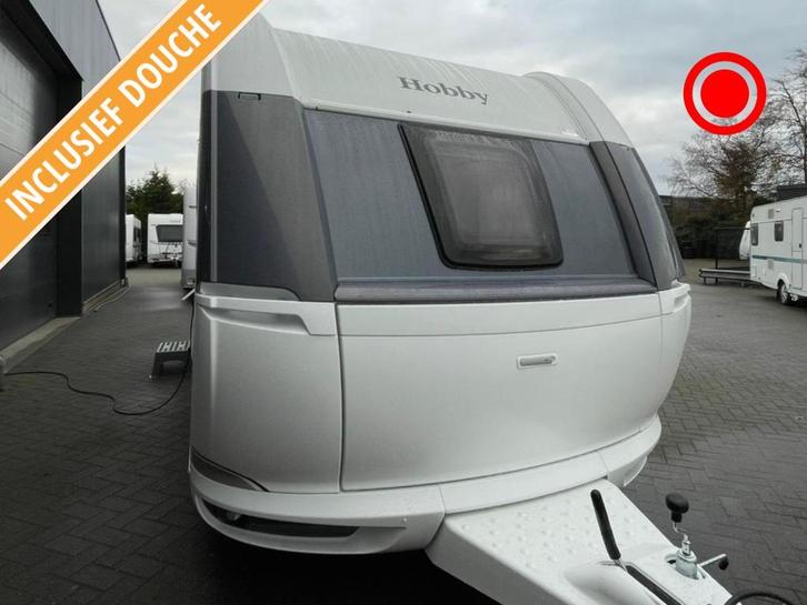 Hobby De Luxe 460 SL Model 2026!, Caravans en Kamperen, Caravans, Bedrijf, tot en met 4, Treinzit, Hobby, 2 aparte bedden, Overige typen