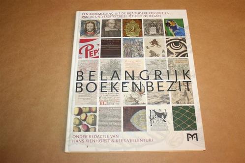 Belangrijk boekenbezit - Universiteitsbibliotheek Nijmegen, Boeken, Literatuur, Zo goed als nieuw, Nederland, Ophalen of Verzenden