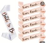 Bride to be Sjerp Set vrijgezellenfeest, Hobby en Vrije tijd, Feestartikelen, Ophalen of Verzenden, Nieuw, Versiering, Geboorte of Huwelijk