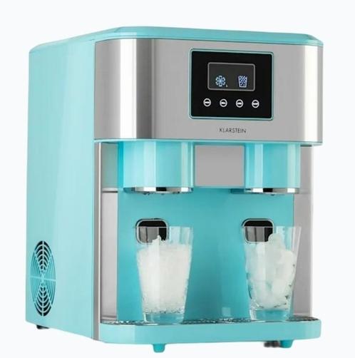 KLARSTEIN Crush ijsblokjesmachine | Blauw, Witgoed en Apparatuur, IJsmachines, Zo goed als nieuw, Ophalen of Verzenden