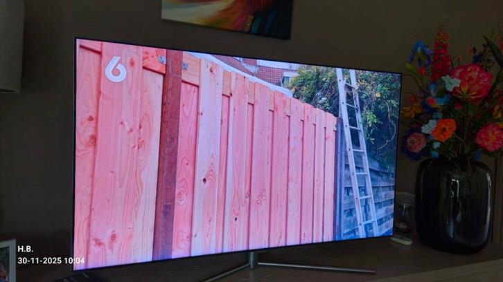 Samsung QE55Q8FN 55 inch QLED TV, Audio, Tv en Foto, Televisies, Gebruikt, QLED, 100 cm of meer, 4k (UHD), Samsung, 100 Hz, Smart TV