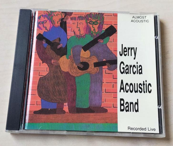 Jerry Garcia Acoustic Band - Almost Acoustic CD 1989, Cd's en Dvd's, Cd's | Rock, Zo goed als nieuw, Alternative, Ophalen of Verzenden