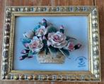 3D schilderij Capodimonte Italy / bloemen, Huis en Inrichting, Woonaccessoires | Lijsten, Minder dan 50 cm, Minder dan 50 cm, Ophalen of Verzenden